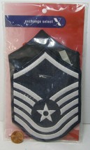 Exchange Select X Patch&#39;s Air Force AF7N Master Sergeant Blue  2ct. - £7.86 GBP