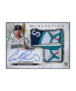 2022 Cal Raleigh - Topps Inception Signature Relic RC Rookie MLB Redempt... - $221.14 MXN