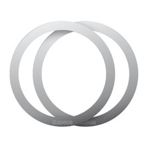 Baseus Magnetic Metal Plate Sticker Rings For Magsafe Wireless Charger Phone Hol - £5.87 GBP