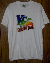 KC And The Sunshine Band Concert T Shirt Rainbow Logo KC Band Tag Size L... - £86.52 GBP