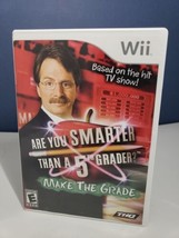 Are You Smarter than a 5th Grader? Make the Grade - Nintendo Wii Game - Clean - £3.95 GBP