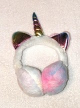 Plush Rainbow Unicorn Warm Earmuffs Kids Teens Ear Muffs NEW - $10.88