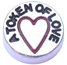 A Token Of Love Floating Locket Charm - £1.89 GBP