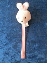 Carters Pink Bunny Rabbit Stuffed Plush Pacifier Clip - $18.80