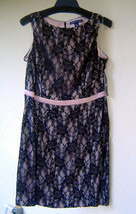 Nwt American Living Black Lace Sheath Dress Size 14 Size 16 $99 - £23.62 GBP