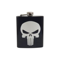 Punisher Custom Flask Canteen Collectible Gift Video Games Spiderman Dea... - $494.94 MXN