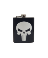 Punisher Custom Flask Canteen Collectible Gift Video Games Spiderman Dea... - $26.00