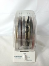 Cuisinart 3 Slot Disc Blade Set with Holder DH-4 DH-4C - £31.57 GBP