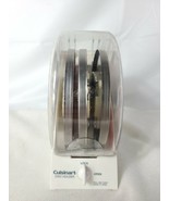 Cuisinart 3 Slot Disc Blade Set with Holder DH-4 DH-4C - £30.01 GBP