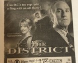 The District Print Ad Craig T Nelson Natassja Kinski Tpa15 - $5.93
