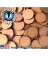 55mm Round Bases x40 MDF Laser Cut Miniatures FAST FREE SHIPPING #1 USA ... - $15.34