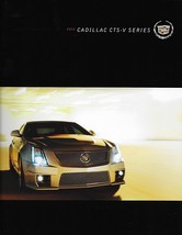 2012 Cadillac CTS-V sales brochure catalog US 12 sedan wagon coupe - £9.77 GBP