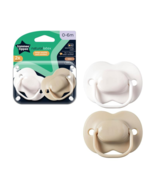 Tommee Tippee Natural Latex, BPA-Free, 0-6m, White and Beige, Pack of 2 ... - £58.66 GBP