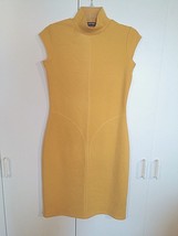 SEDUCTION FASHION LADIES CAP SLEEVE FITTED STRETCH KNIT DRESS-M-BARELY W... - $9.49