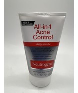 Neutrogena All In One Breakout Control  Facial Cleanser Salicylic Acid 4... - £4.72 GBP