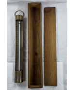 Vintage Thermometer W.D. Allen &amp; Company Chicago Brass Thermometer Tycos - $79.63 CAD