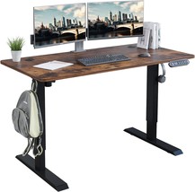 Radlove Height Adjustable Computer Desk Sit Stand Desk Home Office Desks With - £112.45 GBP