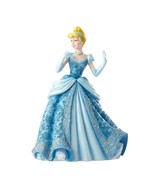 Disney Cinderella Figurine with Blue Dress 8.25&quot; High Enesco Princess 40... - £74.93 GBP