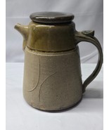 Drip Glaze Stoneware Coffee Pot - Possibly Otagiri Original - READ DESCR... - $38.10 CAD