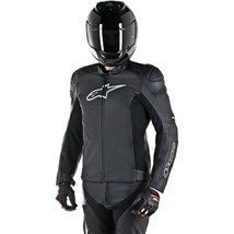 Alpinestars SP-1 Airflow Sports Biker.Black Motorcycle/Motorbike Leather Jackets - £195.87 GBP