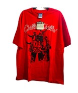 Men&#39;s Manifest T shirt red print chillin Hip Hop Ghetto Blaster Boom Box... - £23.70 GBP
