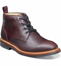Genuine Vintage Maroon Color Leather Lace Up Rounded Toe Men High Ankle ... - $159.99+
