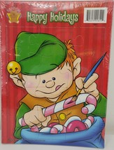 Bendon Happy Holidays 12 Piece Tray Puzzle Elf Painting Toys 2009 - £40.10 GBP