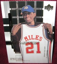 2000-01 Upper Deck Pros & Prospects Pro Motion #PM1 Darius Miles Clippers - £3.59 GBP