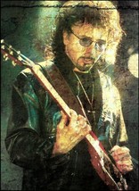 Black Sabbath Tony Iommi onstage w/ Gibson SG guitar 8 x 11 pin-up artwork photo - $4.50