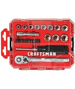 CRAFTSMAN Socket Set, Nano Metric, 3/8-Inch Drive, 24-Piece (CMMT12011) - $52.14