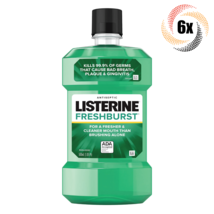 6x Bottles Listerine Freshburst Mouthwash | 500ml | 0 Alcohol | Fast Shi... - $48.93