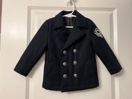 Appaman Kids Pelham Black Wool Peacoat, Lined - Size 2T (EUC) - $30.69