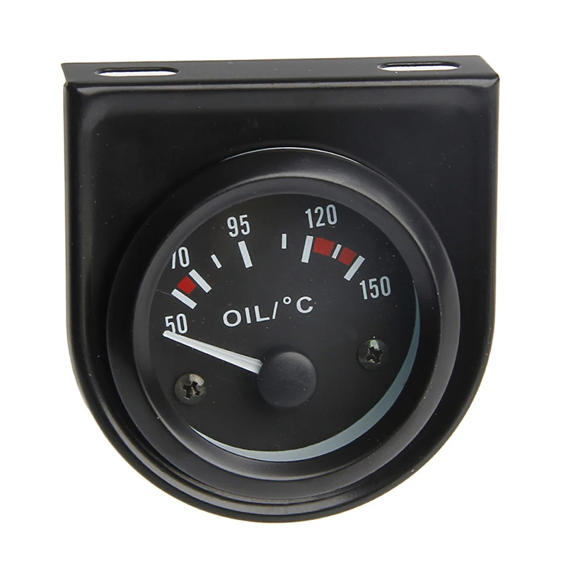 Universal 2&quot; 52mm LED Light Car Pointer Oil Temperature Temp Gauge 50 - 150¡æ - £15.83 GBP