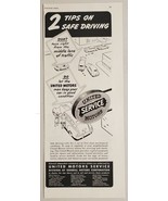 1948 Print Ad United Motors Service Division of General Motors Safe Driv... - $14.45