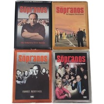 The Sopranos Complete 1st - 4th Seasons 5 VHS Cassettes Box Sets - £32.97 GBP