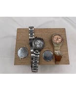 Lot of 2 Fossil Watches Untested For Parts or Repair 2 Fossil Wrist Watches - £19.27 GBP