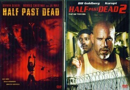 Half Past Dead 1 &amp; 2: Steven Seagal+Bill Goldberg+Tony Plana+Kurupt- New 2 Dvd - £21.71 GBP