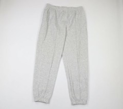 Vintage 90s Streetwear Mens Large Blank Triblend Cuffed Sweatpants Jogge... - £63.03 GBP