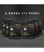 Starbucks Dark Roast Verismo Coffee Pods — Decaf Espresso — 6 boxes - $74.99