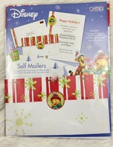 Disney Winnie The Pooh Self Mailers Christmas Printer Paper 20 Count - $9.90