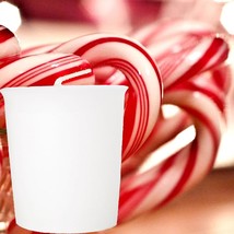 Candy Cane Scented Eco Soy Wax Votive Candles, Hand Poured - £18.08 GBP+