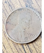 1911 P Philadelphia Mint Lincoln Wheat Cent - £3.87 GBP