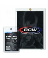 160 BCW 1-Screw Super Thick Card Holder - 120 PT. - £116.91 GBP