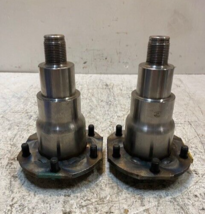 2 Quantity of Spindle Shaft Assemblies 7" Tall 25mm Thread End 64mm OD (... - $83.59
