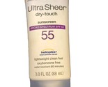 Neutrogena Ultra Sheer Dry-Touch UVA/UVB Broad Spectrum SPF55 Sunscreen ... - $11.35