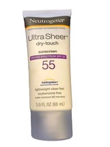 Neutrogena Ultra Sheer Dry-Touch UVA/UVB Broad Spectrum SPF55 Sunscreen Lotion - £8.87 GBP