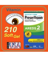 Gels Eye Vitamin, Bausch Lomb PreserVision AREDS 2 Formula, 210 Soft Gels - $52.88