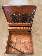 Leichtung Drill Bit Set Workshops Austria Index Incomplete With Case Vin... - $12.62