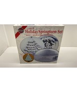 Norpro 4-Piece Holiday Springform Cake Set NIB - $8.38