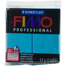 Fimo Professional Soft Polymer Clay 2oz-Turquoise - £11.55 GBP